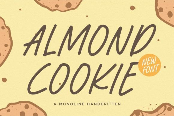 Almond Cookie: The Monoline Handwritten Font for Every Project