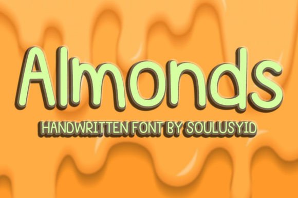 Almonds: The Handwritten Font with a Human Touch