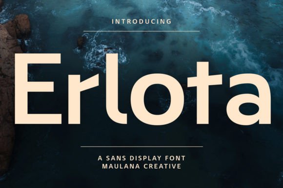 Erlota: Quirky Modern Sans Serif for Creative Projects