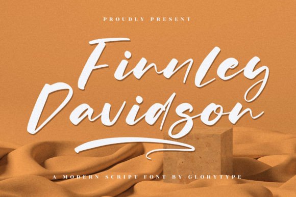 Finnley Davidson: The Modern Script Font for Branding