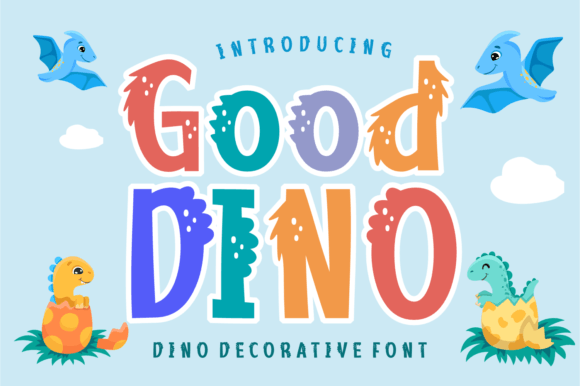 Good Dino: A Font with Personality for Standout Designs