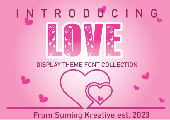 Love: A Display Font That Captures Modern Charm