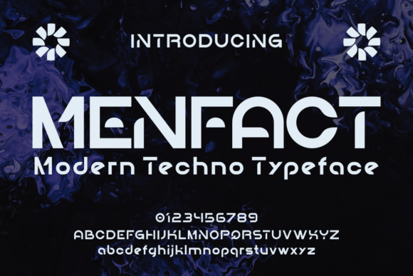 Menfact: A Modern Display Font for Bold Branding