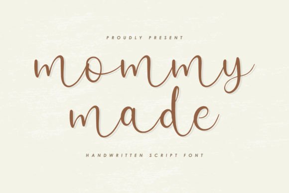 Mommymade: The Handwritten Font with a Personal Touch