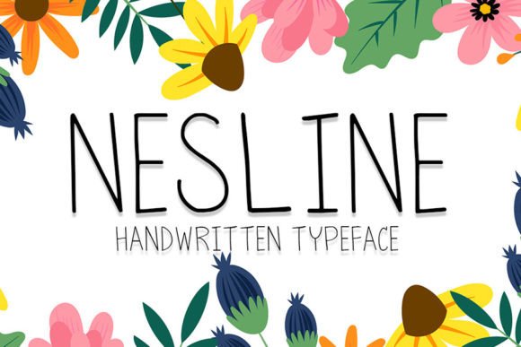 Nesline: A Handwritten Font That Feels Like a Friend