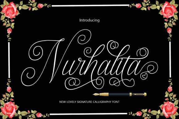 Nurhalita: The Handmade Script Font for Authentic Projects