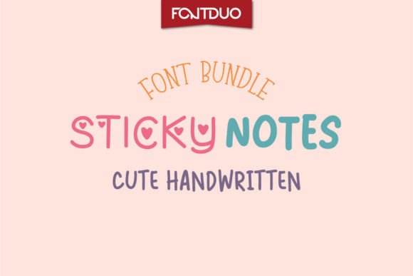 Sticky Notes: A Handwritten Font for Authentic Creations