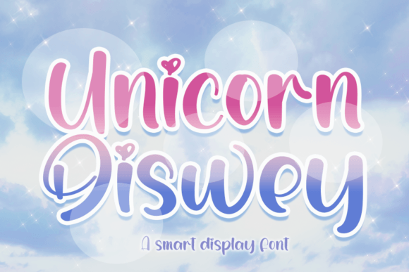 Unicorn Diswey: A Display Font for Captivating Designs
